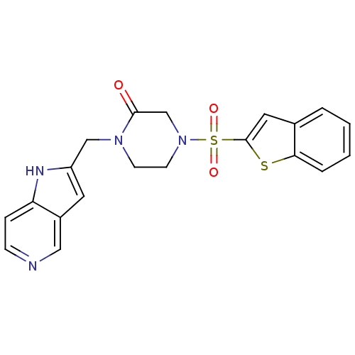 Chemical structure of BindingDB Monomer ID 50123773