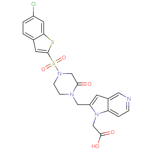 Chemical structure of BindingDB Monomer ID 50123776