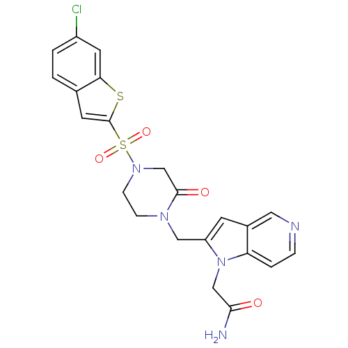 Chemical structure of BindingDB Monomer ID 50123778