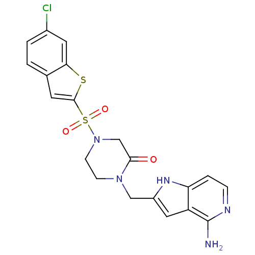 Chemical structure of BindingDB Monomer ID 50123780