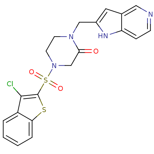 Chemical structure of BindingDB Monomer ID 50123784
