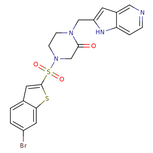 Chemical structure of BindingDB Monomer ID 50123788