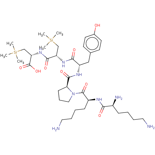 Chemical structure of BindingDB Monomer ID 50124135