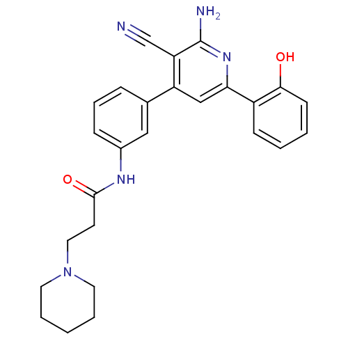 Chemical structure of BindingDB Monomer ID 50124308