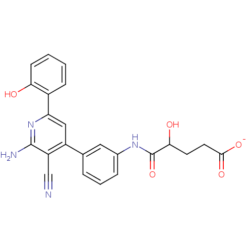 Chemical structure of BindingDB Monomer ID 50124319