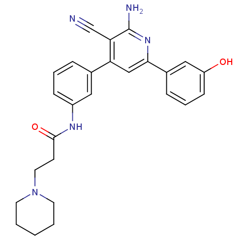 Chemical structure of BindingDB Monomer ID 50124321