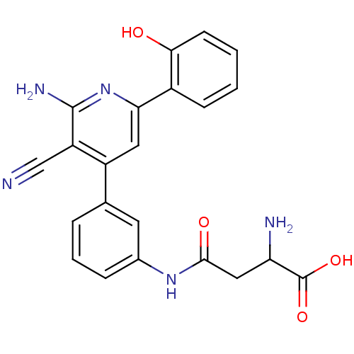 Chemical structure of BindingDB Monomer ID 50124335