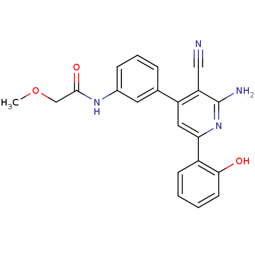 Chemical structure of BindingDB Monomer ID 50124337