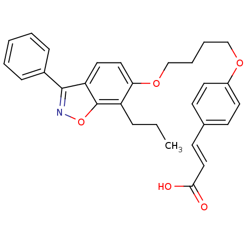 Chemical structure of BindingDB Monomer ID 50124372