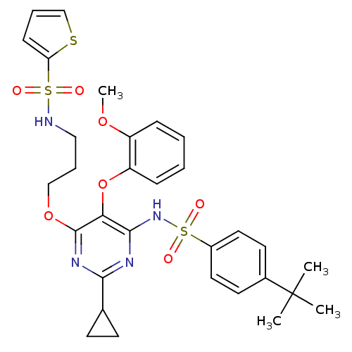 Chemical structure of BindingDB Monomer ID 50124419