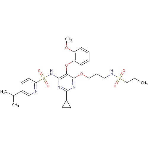 Chemical structure of BindingDB Monomer ID 50124420