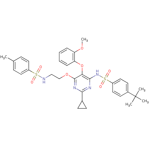 Chemical structure of BindingDB Monomer ID 50124424