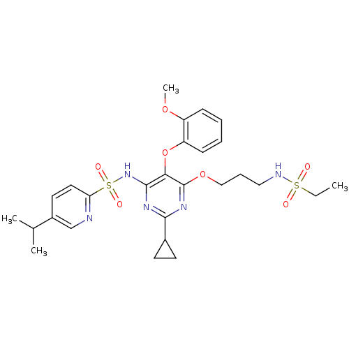 Chemical structure of BindingDB Monomer ID 50124427