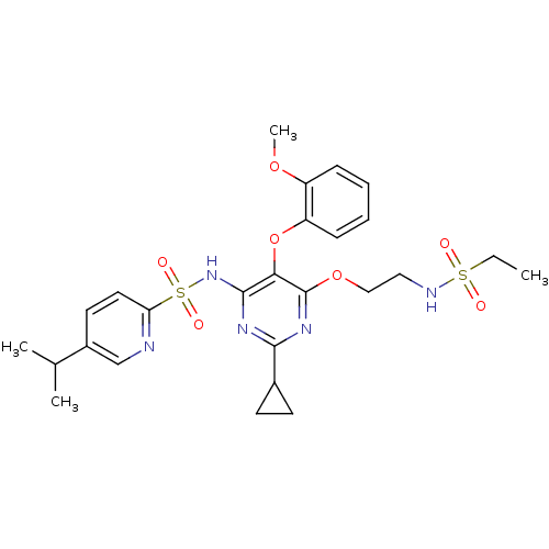 Chemical structure of BindingDB Monomer ID 50124428