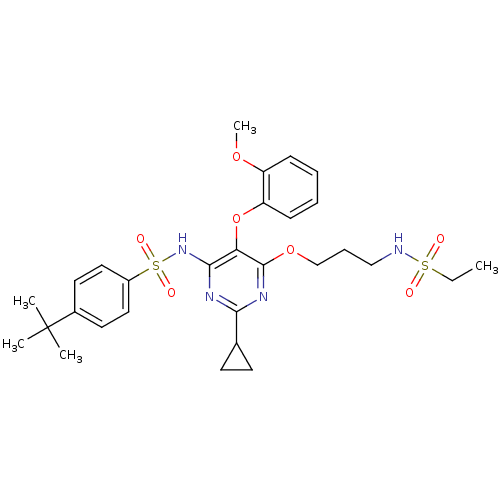 Chemical structure of BindingDB Monomer ID 50124438