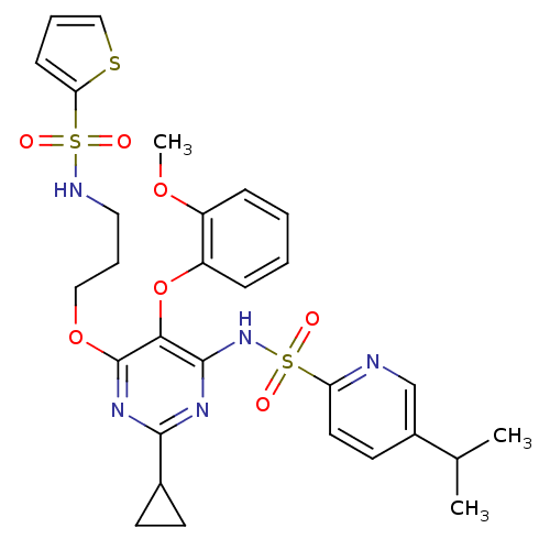 Chemical structure of BindingDB Monomer ID 50124446