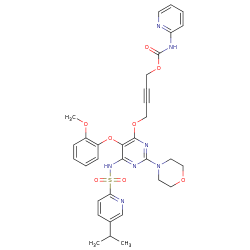 Chemical structure of BindingDB Monomer ID 50124474