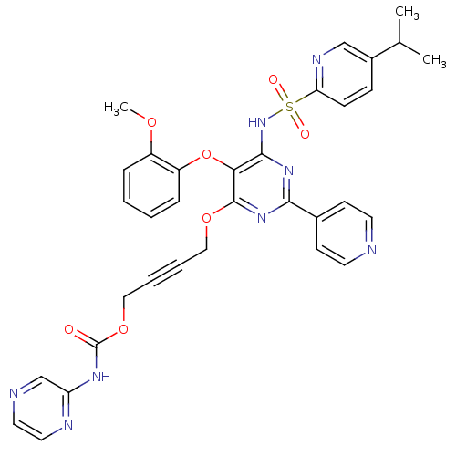 Chemical structure of BindingDB Monomer ID 50124492