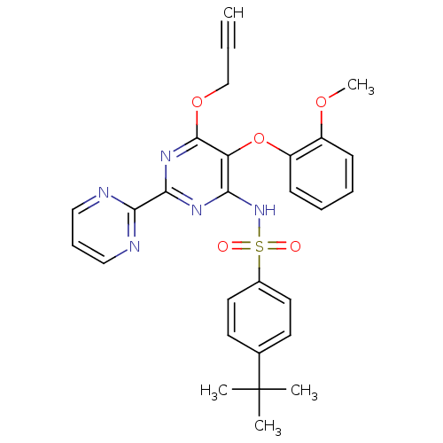 Chemical structure of BindingDB Monomer ID 50124497