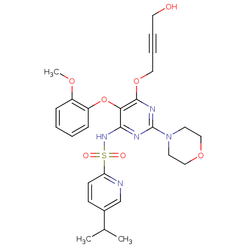 Chemical structure of BindingDB Monomer ID 50124504