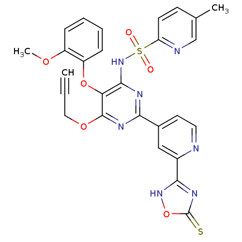 Chemical structure of BindingDB Monomer ID 50124507