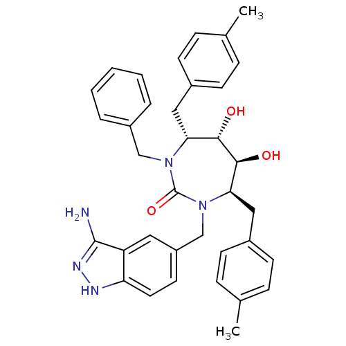 Chemical structure of BindingDB Monomer ID 50124722