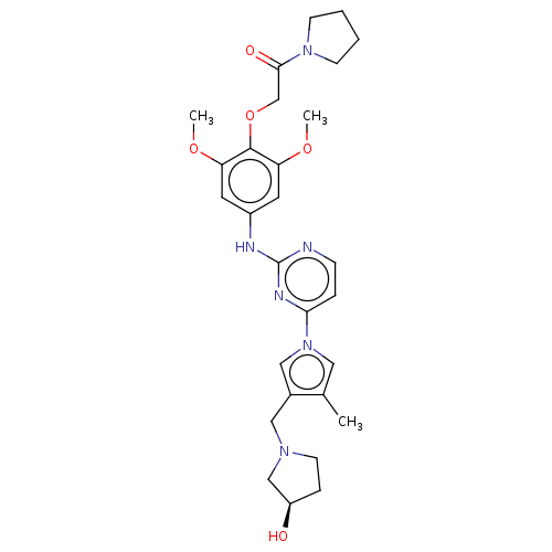 Chemical structure of BindingDB Monomer ID 50124847