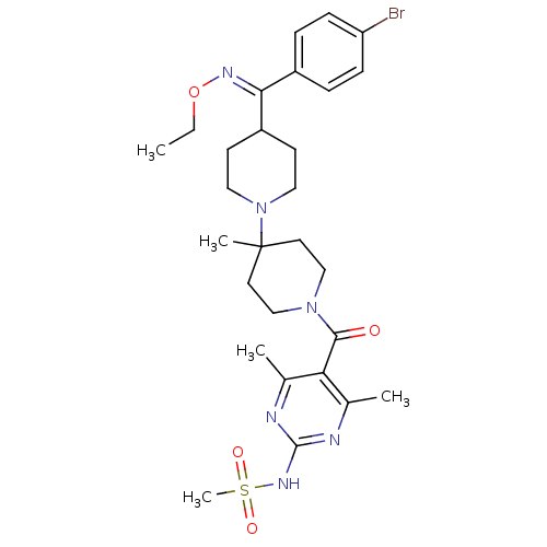 Chemical structure of BindingDB Monomer ID 50124954