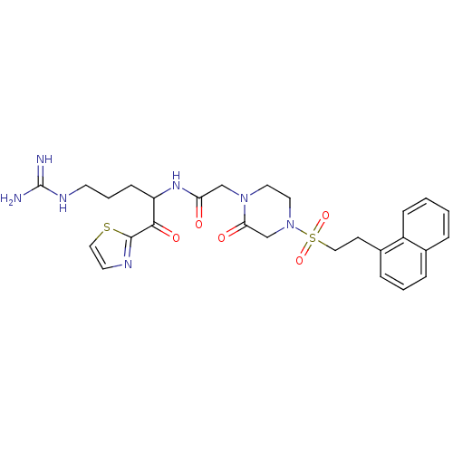 Chemical structure of BindingDB Monomer ID 50124974