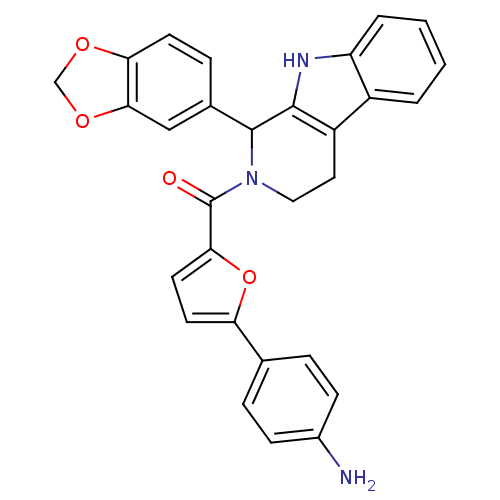 Chemical structure of BindingDB Monomer ID 50125128
