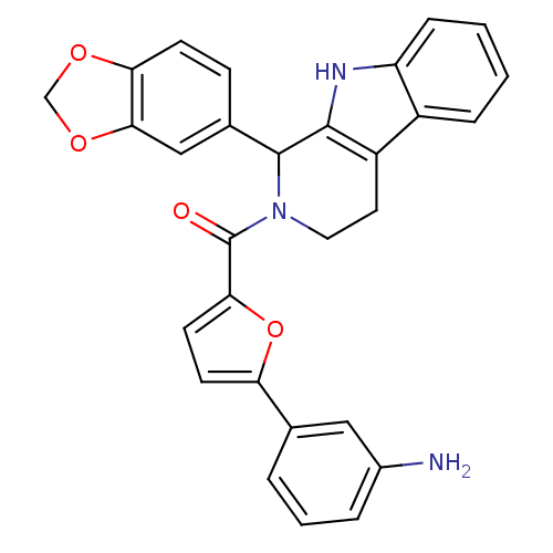 Chemical structure of BindingDB Monomer ID 50125131