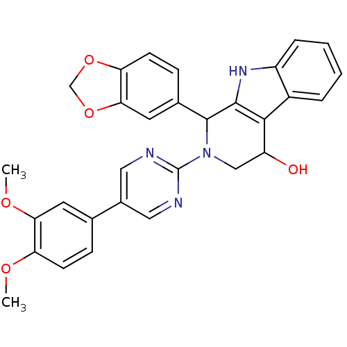 Chemical structure of BindingDB Monomer ID 50125135
