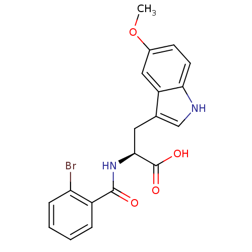 Chemical structure of BindingDB Monomer ID 50125196