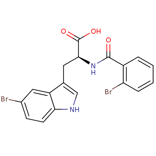 Chemical structure of BindingDB Monomer ID 50125197