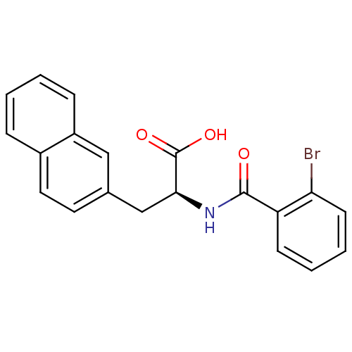 Chemical structure of BindingDB Monomer ID 50125201