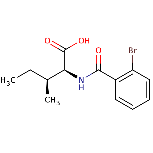 Chemical structure of BindingDB Monomer ID 50125210