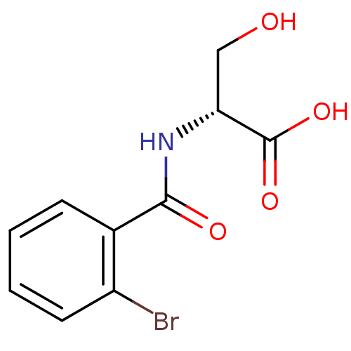 Chemical structure of BindingDB Monomer ID 50125214