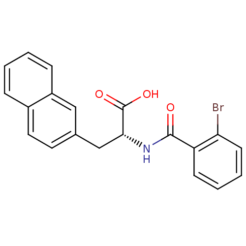 Chemical structure of BindingDB Monomer ID 50125223