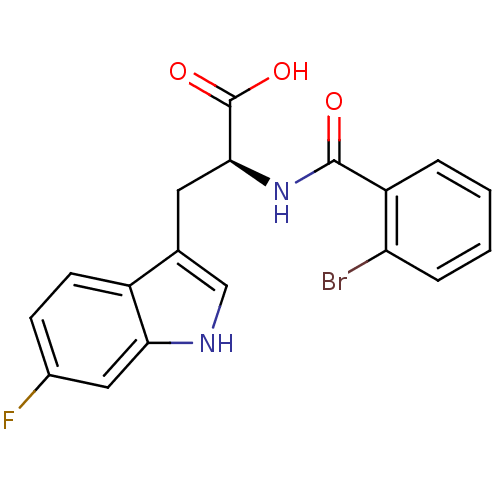 Chemical structure of BindingDB Monomer ID 50125233