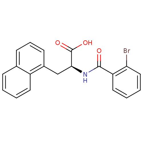 Chemical structure of BindingDB Monomer ID 50125235