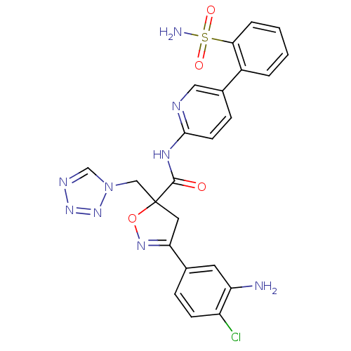 Chemical structure of BindingDB Monomer ID 50125237