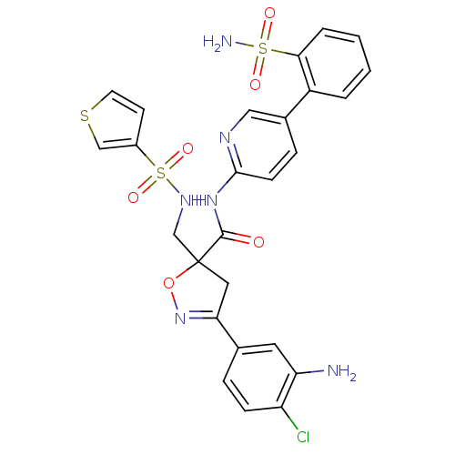 Chemical structure of BindingDB Monomer ID 50125240