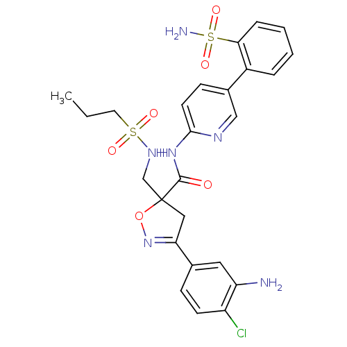 Chemical structure of BindingDB Monomer ID 50125246