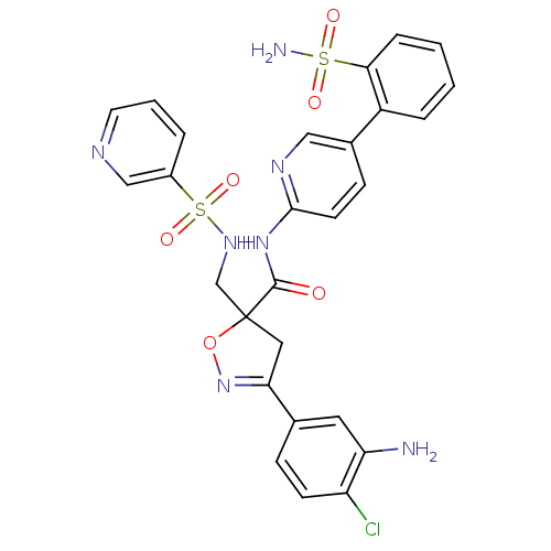 Chemical structure of BindingDB Monomer ID 50125250