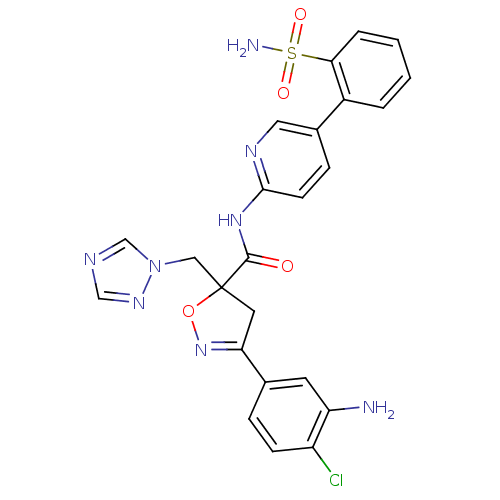 Chemical structure of BindingDB Monomer ID 50125253