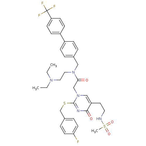 Chemical structure of BindingDB Monomer ID 50125282