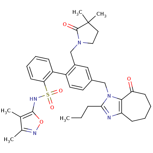 Chemical structure of BindingDB Monomer ID 50125343