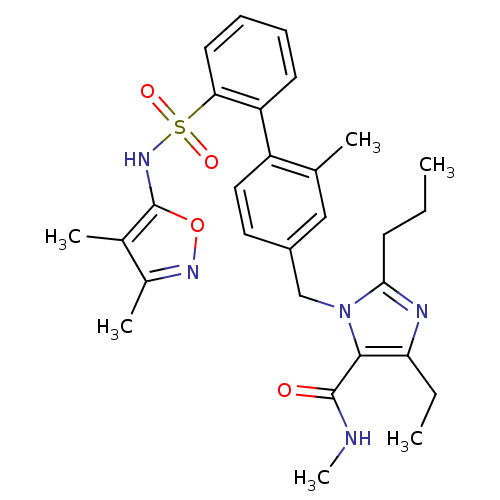 Chemical structure of BindingDB Monomer ID 50125345