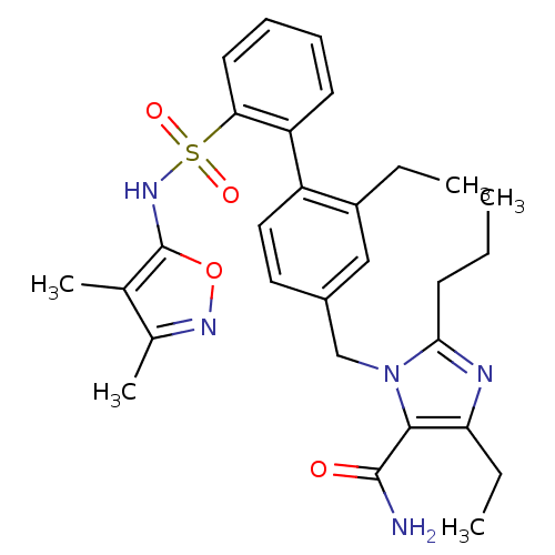Chemical structure of BindingDB Monomer ID 50125362