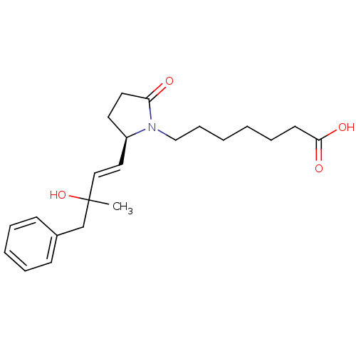 Chemical structure of BindingDB Monomer ID 50125404